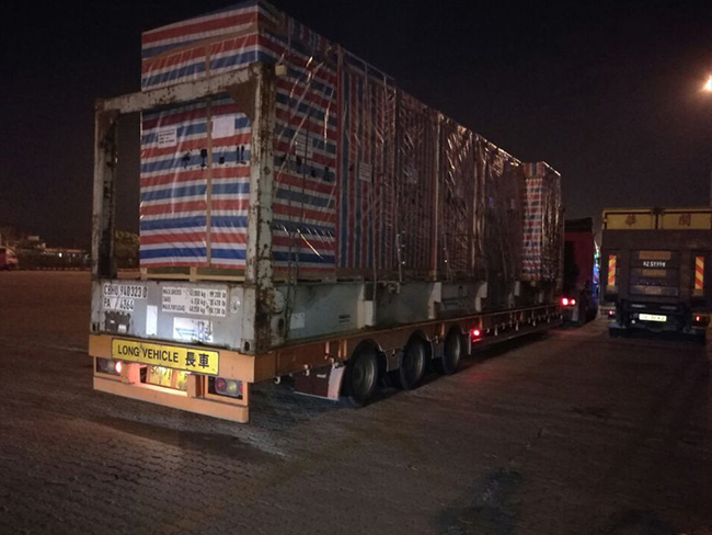 佛山客戶超長車運輸到香港；深圳到香港物流,香港物流專線,深圳香港進出口,中港物流,香港深圳貨運運輸_深圳市東勝物流有限公司