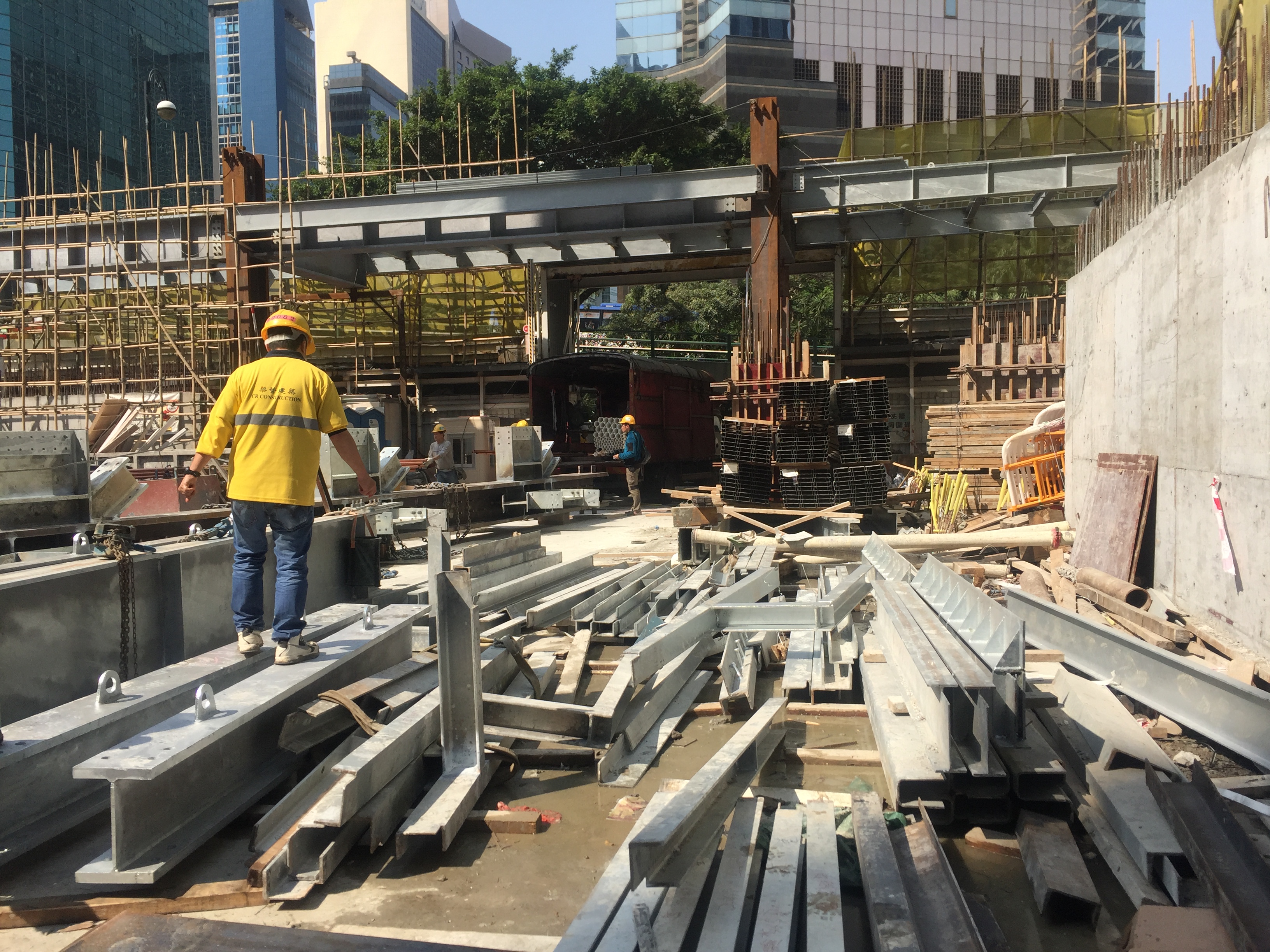 珠海到香港玻璃幕墻運輸案例，東勝物流