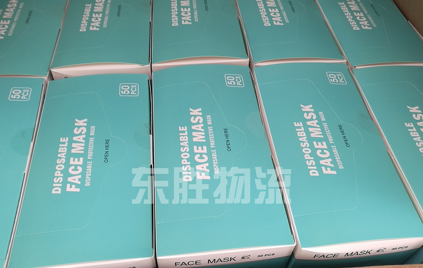 口罩出口香港物流公司，口罩出口香港驗貨圖