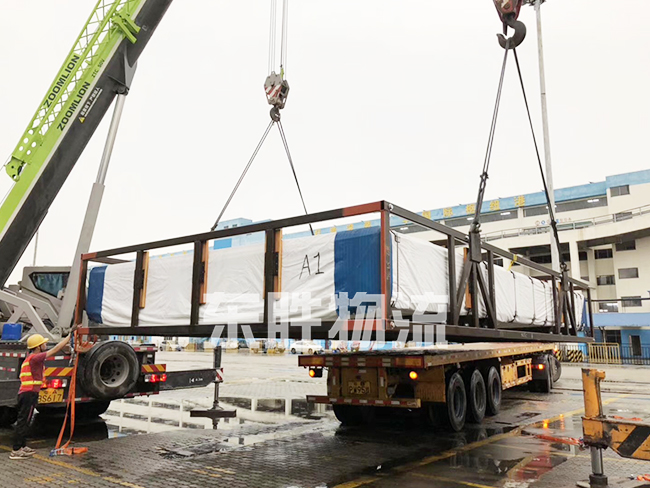 潮州到香港大件運輸--東勝物流案例