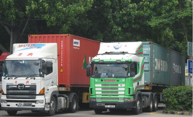 中港物流快件出口香港的流程--深圳東勝物流運輸案例